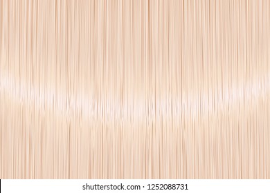 Realistic blond straight hair texture