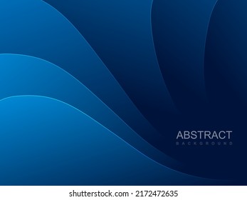 fondo abstracto de textura de onda de curva azul realista con líneas brillantes