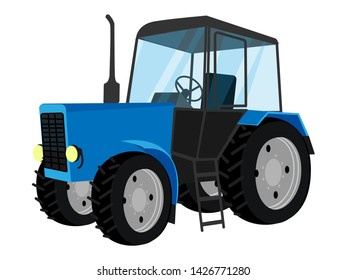 300 Tractor old blue Stock Illustrations, Images & Vectors | Shutterstock