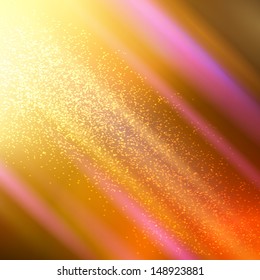 realistic bokeh lights - vector background