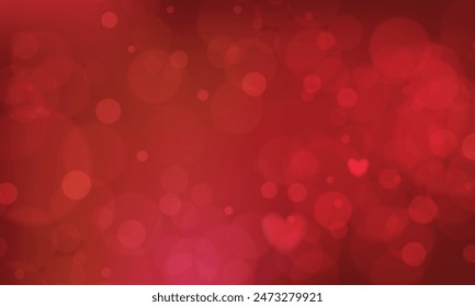 Realistic bokeh lights wallpaper design.