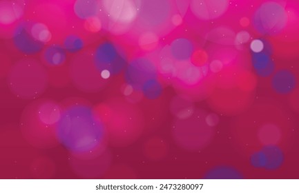 Diseño realista de Fondo de pantalla de luces bokeh.