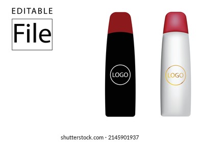 realistic bottle shampo. vector file.  royalty-free design for print 
tee shirt, web, packaging, poster, mug, tote bag, advertising, merchandise and other uses