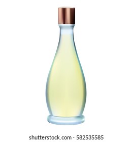 Realistic bottles. Illustration contains gradient mesh.