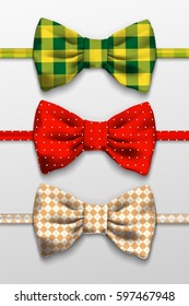 Realistic bow tie illustration