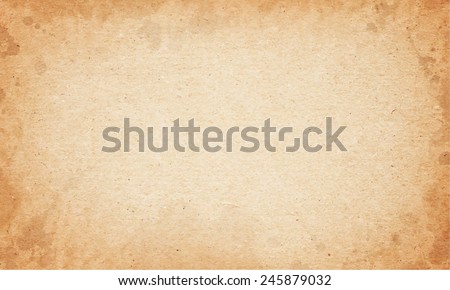 Realistic brown cardboard stained texture. vector illustration.