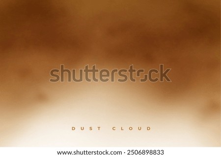realistic brown dusty sandstorm texture background design vecto