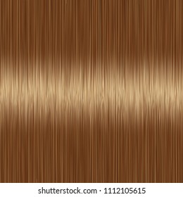 Realistic brown straight hair texture