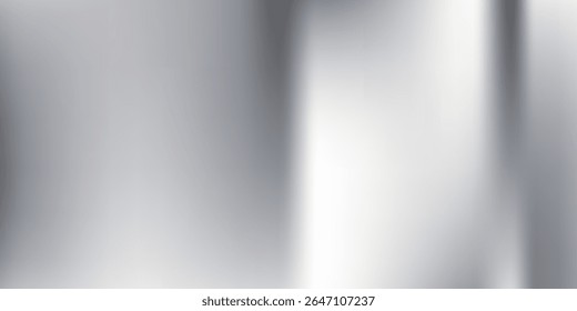 Textura realista de metal escovado. Fundo de aço inoxidável polido. eps10 . ilustração de vetor .