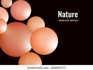 Realistic bubble vector. Many bubbles are floating. isolate on transparent background.Realistic bubble vector. Many bubbles float. isolate against dark background.