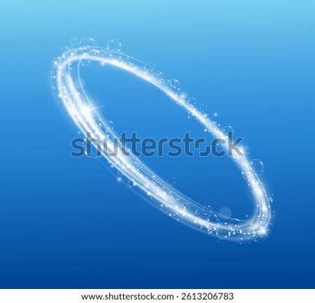 Realistic bubbles slowly fly, creating a vortex of transparent circles that shimmer in the sun.