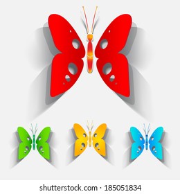 Realistic butterfly