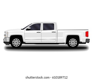 1,574 Realistic pickup truck Images, Stock Photos & Vectors | Shutterstock