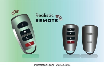 REALISTIC CAR REMOTE CONTROL DESIGN 
