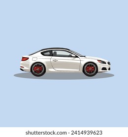 Realistic Car Royalty Free Vector Design