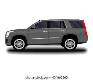 realistic car. SUV