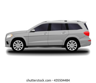 realistic car. SUV