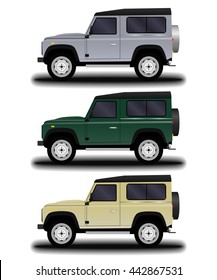 realistic car. SUV