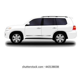realistic car. SUV
