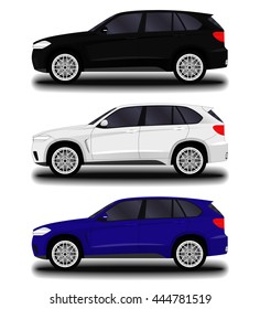 realistic car. SUV