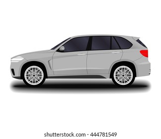 realistic car. SUV