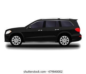 realistic car. SUV