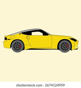 Realistic Car Vector Illustration Realistic Car Vector Illustration