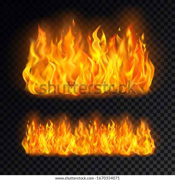 透明な背景にリアルな漫画の火 キャンプファイア 炎と燃焼のアイコン 熱や燃えやすい絵文字用のベクターイラスト 火の玉 危険と危険のテーマ のベクター画像素材 ロイヤリティフリー