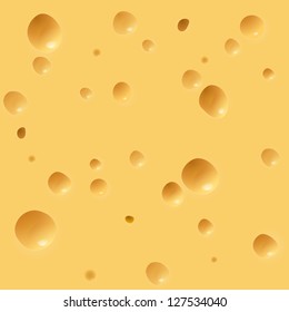 Realistic Cheese texture. Illustration for creative design