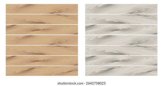 Realistic Cherry Wood Texture Vector Background, Seamless Natural Timber Grain Pattern, High Quality Wooden Sheet Design for Print, Packaging, Interior, and Digital Graphic Projects