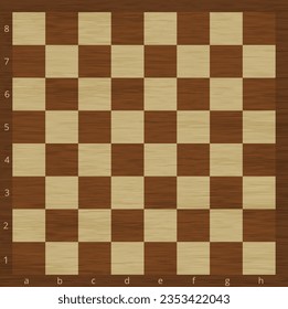 Un échiquier réaliste pour les compositions artistiques