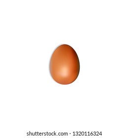 realistic chicken egg