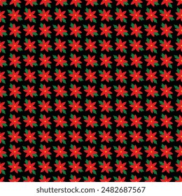 Diseño de patrón de celebración de Navidad realista
