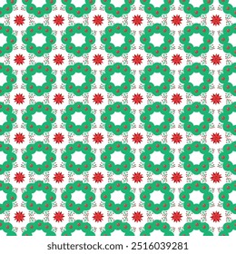 Realistic christmas celebration pattern design.The theme of the new year and Christmas.