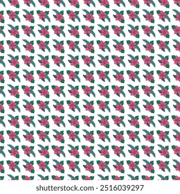 Realistische Weihnachtsfeier Muster Design.Das Thema des neuen Jahres und Weihnachten.