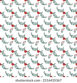 Realistic christmas celebration pattern design.The theme of the new year and Christmas.