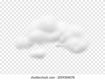 realistic cloud vectors isolated on transparency background ep146