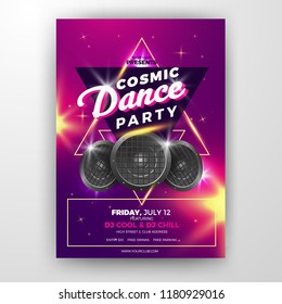 Realistic Club Party Flyer