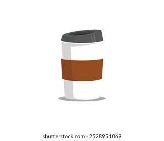 Realistic coffee paper cup and mug mockups, cardboard and plastic package with lids, isolated vector. Disposable coffee cups and mugs for hot