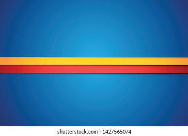 Realistic colorful sheets of papers, vector illustration
