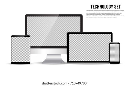 44,260 Computer tablet phone template Images, Stock Photos & Vectors ...