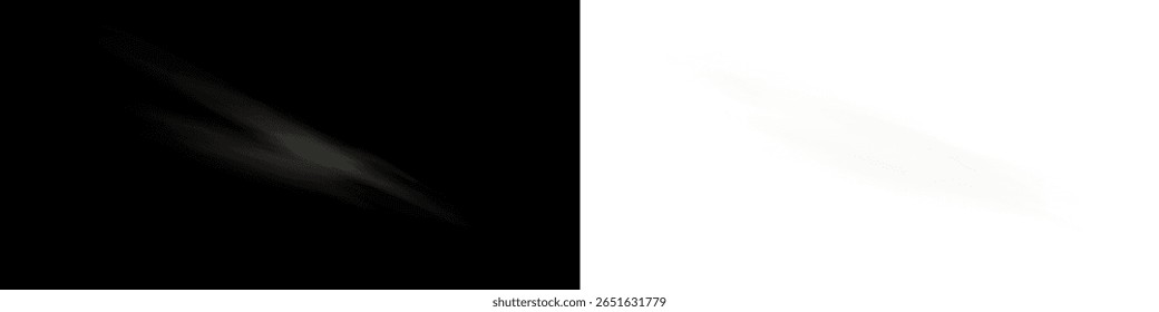 Realistic Conditioner Air Effect PNG with Sparkling Spray, White Trail, and Clean Swirl for Cooler or Ventilation Illustrations.