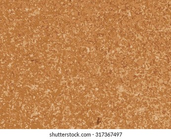 A realistic cork board texture background. Vector EPS 10.