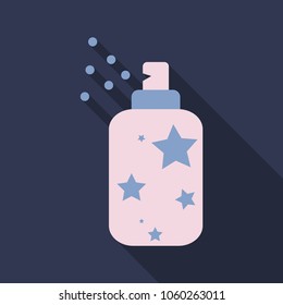 Realistic Cosmetic bottle can sprayer container. Dispenser for cream, soups, and other cosmetics With lid and without. Template For Mock up Your Design. vector illustration.