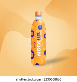 Realistic Cosmetic bottle can sprayer container. Template For Mock up for brand template. vector