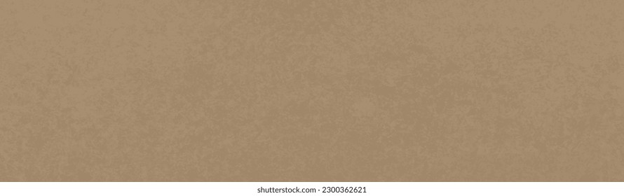 Realistic craft paper background. Vector illustration of brown cardboard texture, rough beige material for package wrapping. Recycled sheet. Vintage scrapbook page surface. Grungy wallpaper design