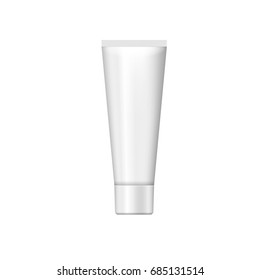 Realistic cream package