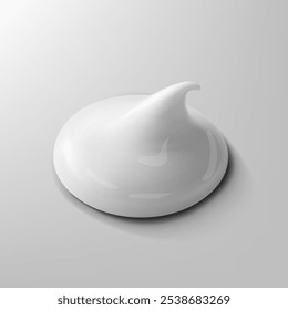 Realistic Cream Set Isolated On White Background. EPS10 Vector