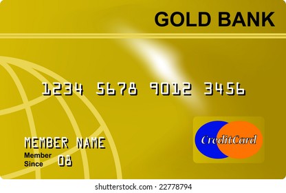 Realistic Credit Card Vector