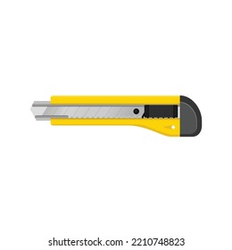 Realistic cutter blade vector graphics